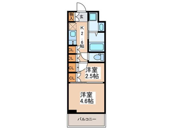 セジョリ高井戸の物件間取画像